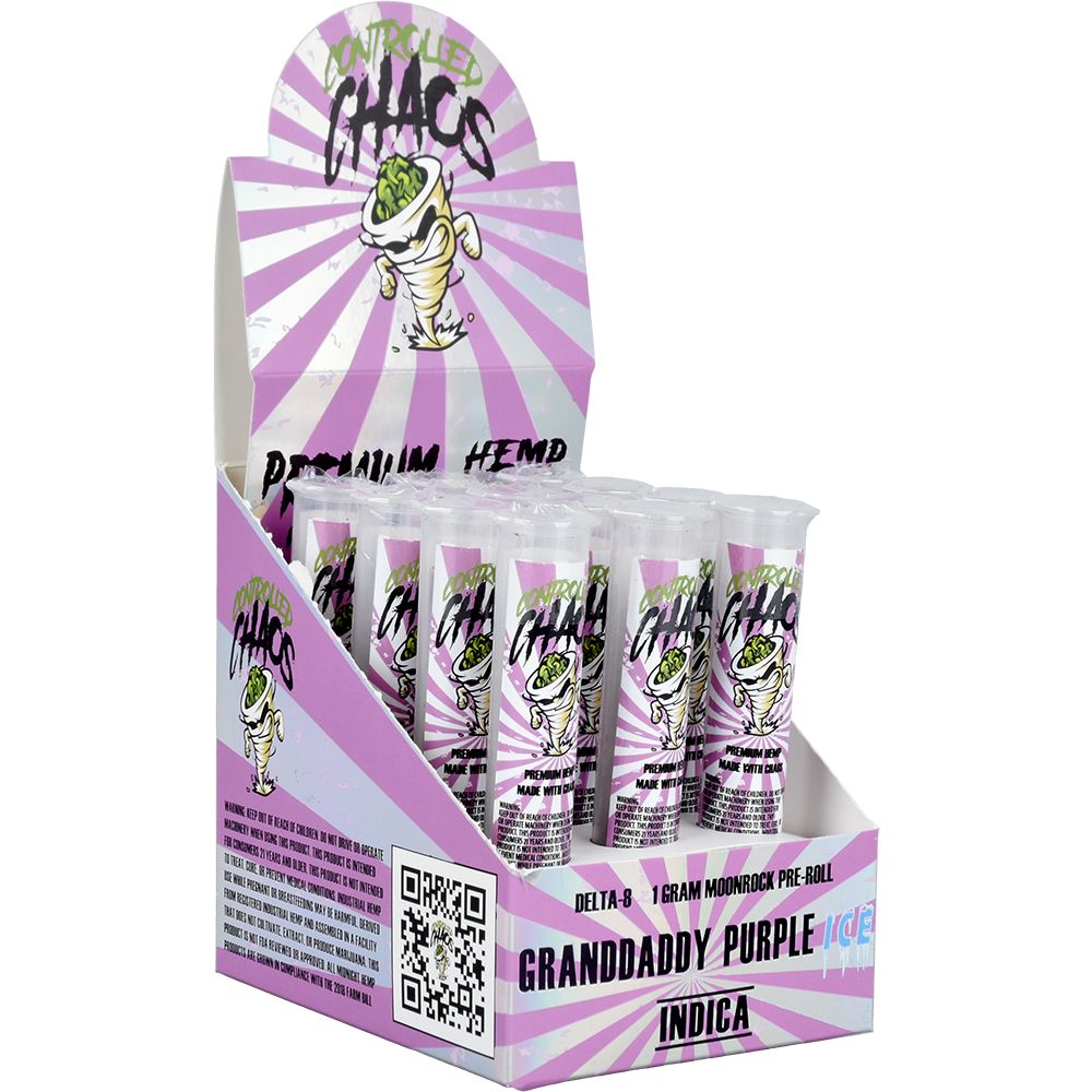 Controlled Chaos D8 Moonrock Pre-Roll | 1g | 12ct