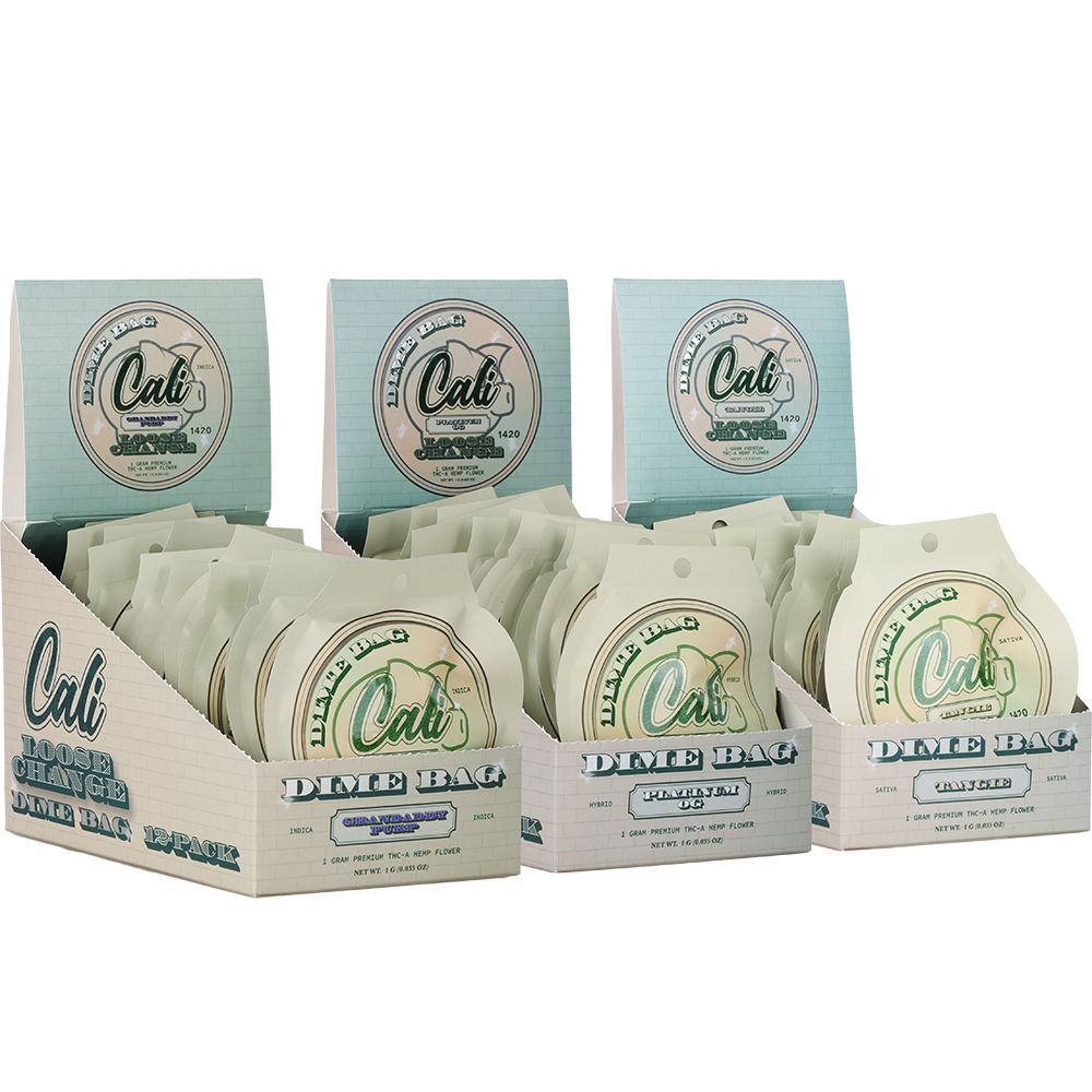 Cali Extrax Loose Change THCA Hemp Flower | 1g | 12ct Display