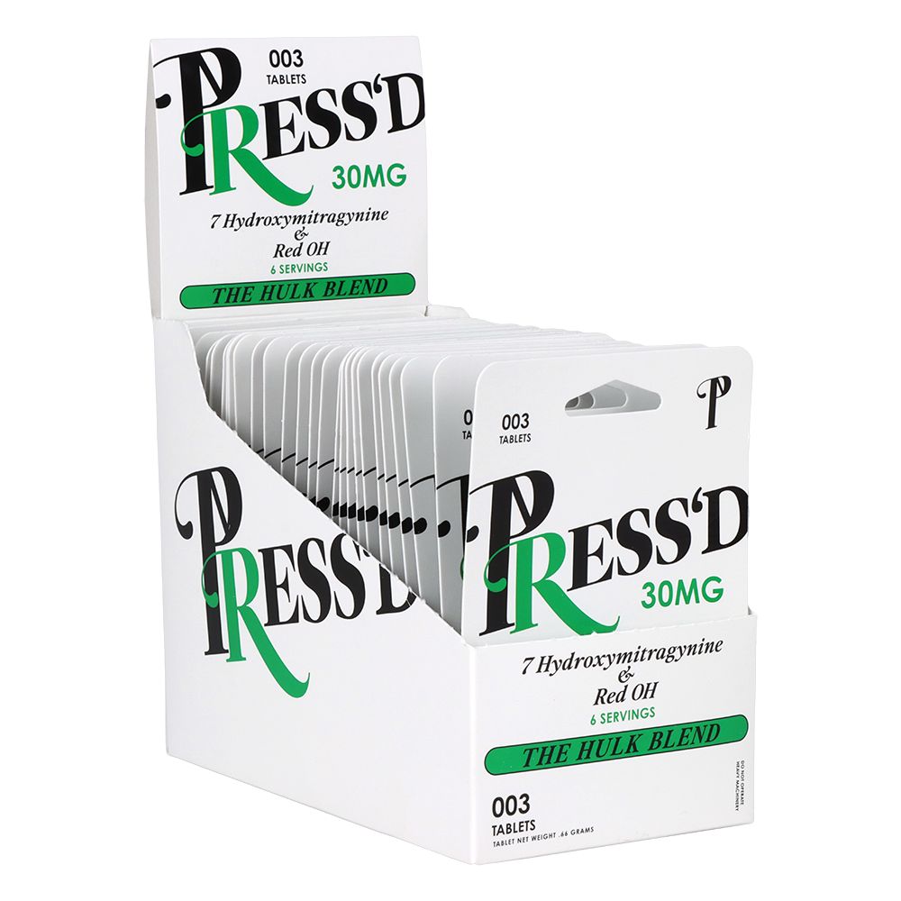 Press'd 7-Hydroxymitragynine Tablets - 3pc 25pk