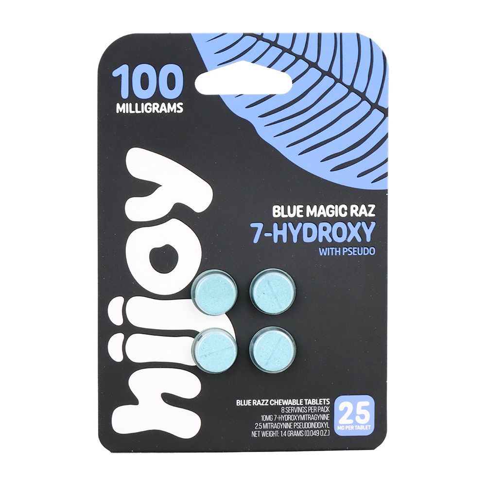 Hijoy 7-Hydroxy & Pseudoindoxyl Chewable Tablets | 100mg | 4pc