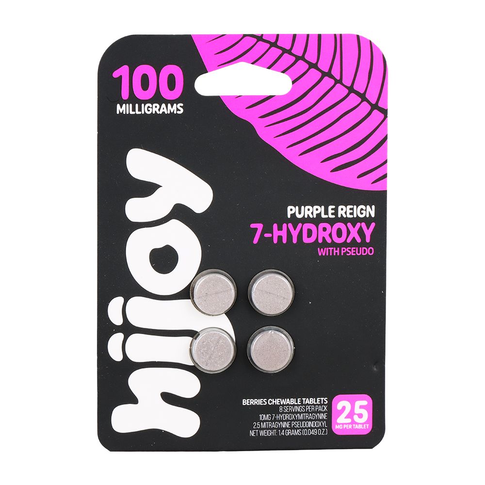 Hijoy 7-Hydroxy & Pseudoindoxyl Chewable Tablets | 100mg | 4pc
