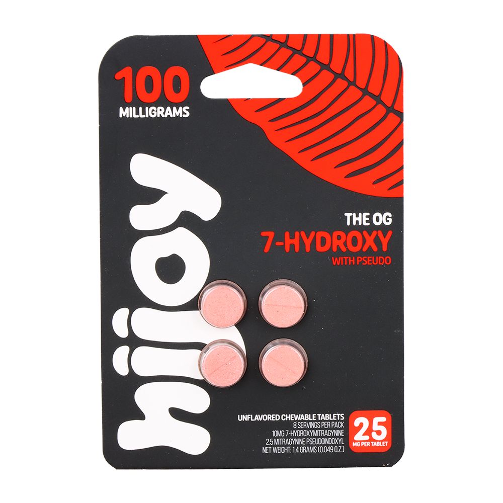 Hijoy 7-Hydroxy & Pseudoindoxyl Chewable Tablets | 100mg | 4pc