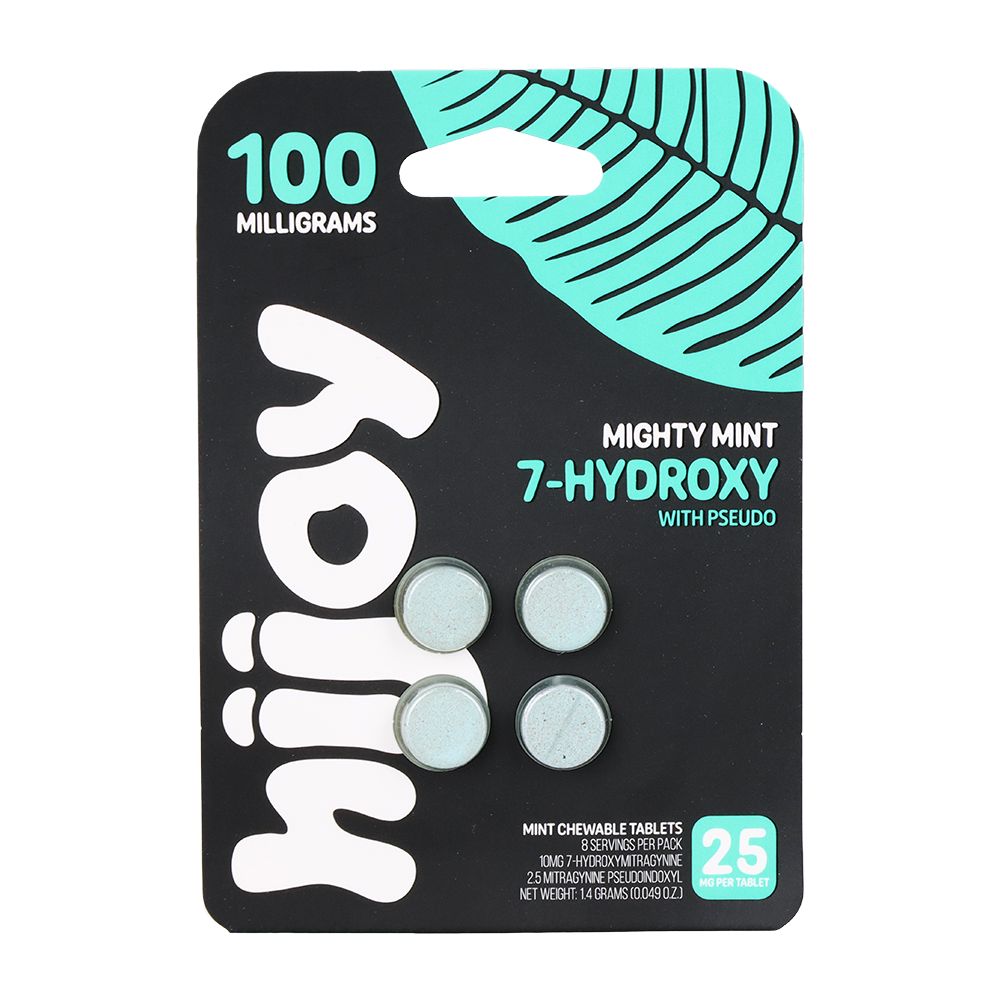 Hijoy 7-Hydroxy & Pseudoindoxyl Chewable Tablets | 100mg | 4pc