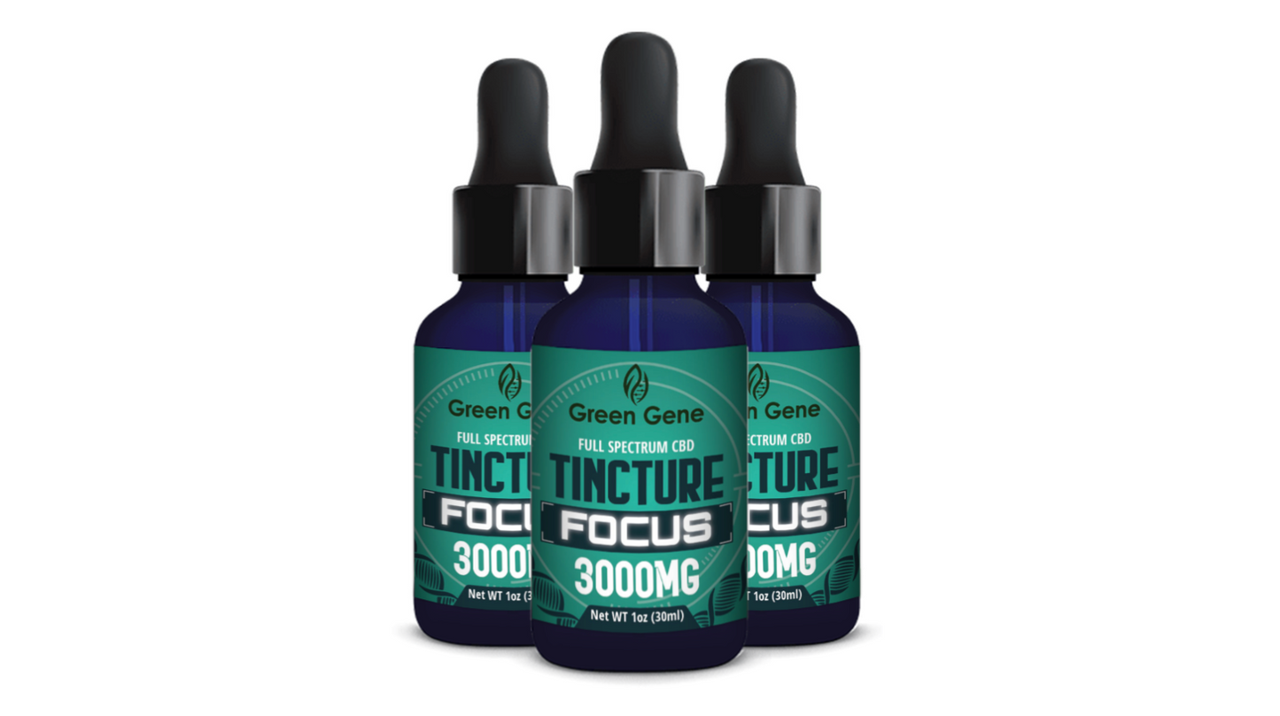 Full Spectrum FOCUS CBD Oil 1000MG or 3000MG (Kosher)