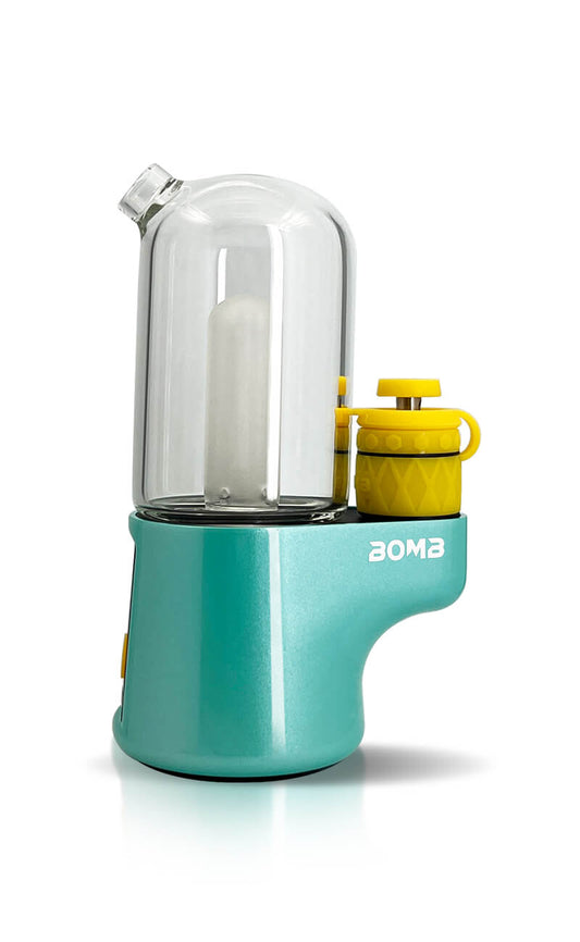 Bomb Pro Portable Electric Dab Rig-Teal