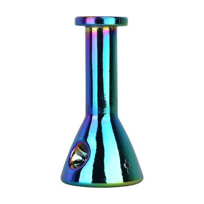 Electroplated Beaker Glass Hand Pipe - 5" / 5ct