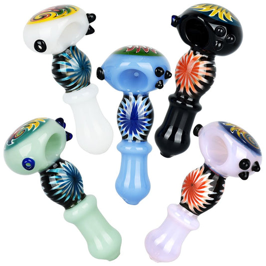Intrinsic Flow Glass Spoon Pipe - 5" / 10ct