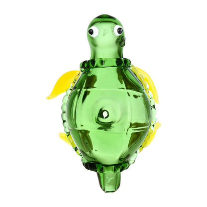 Lounging Loggerhead Glass Hand Pipe - 4"