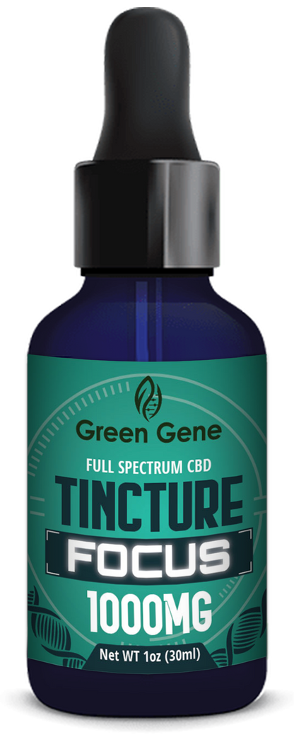 Full Spectrum FOCUS CBD Oil 1000MG or 3000MG (Kosher)