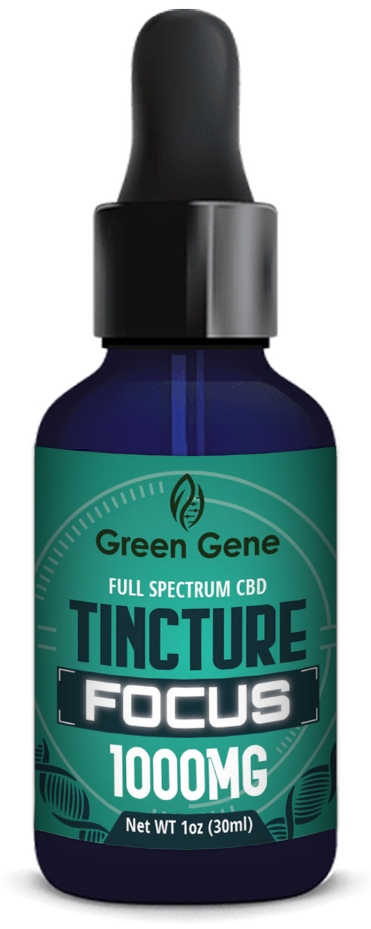 Full Spectrum FOCUS CBD Oil 1000MG or 3000MG (Kosher)