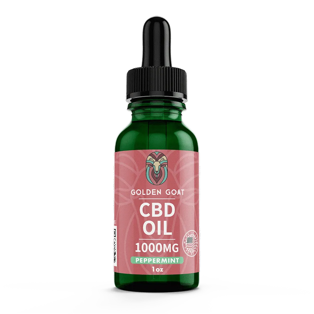 CBD Hemp Oil 1000MG - Peppermint