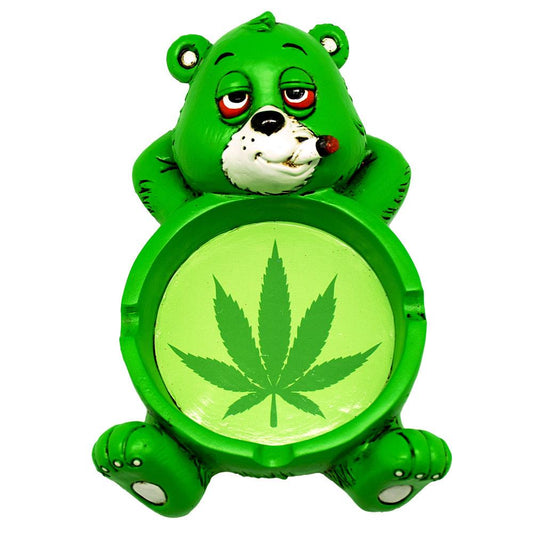 Stoner Bear Polyresin Ashtrays