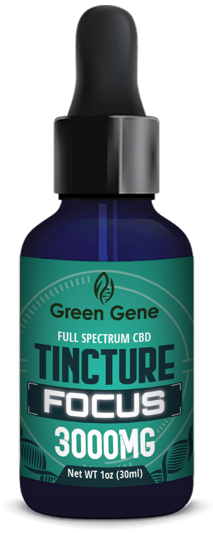 Full Spectrum FOCUS CBD Oil 1000MG or 3000MG (Kosher)