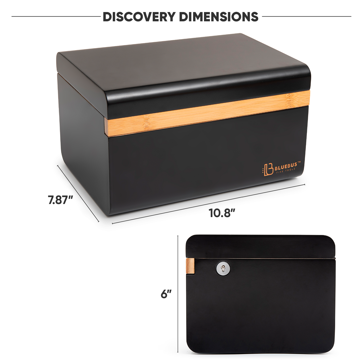 DISCOVERY 1.0 Storage stash Box (Black)